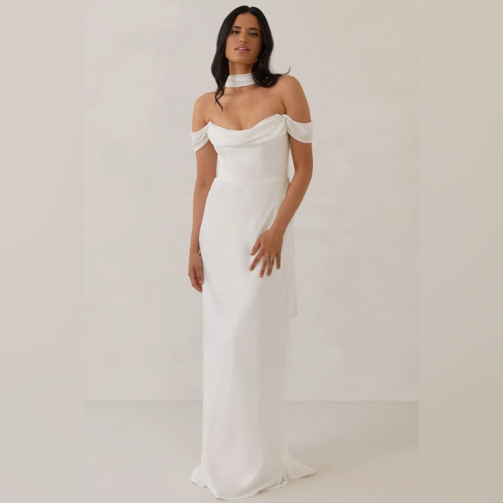 Park and fifth sawyer Off-Shoulder White Dress
